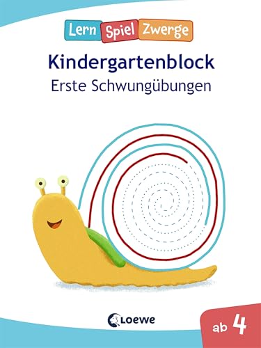Die neuen LernSpielZwerge - Erste Schwungübungen: Kindergartenblock ab 4...