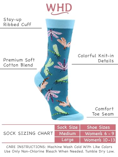 WHD Dragonfly Socks for Women Gift for Outdoor Lovers3