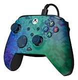 Turtle Beach Rematch Advanced Wired Gaming Controller Licensed for Xbox Series X|S, Xbox One, Windows PC - Colorful, Remappable Buttons, Hair Triggers, Audio Controls, Impulse Triggers - Glitch Green