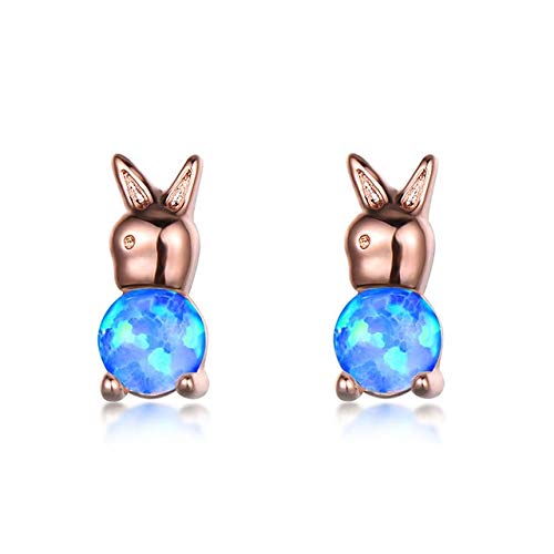 Boucles d'oreilles lapin en argent, le cadeau idéal pour femme