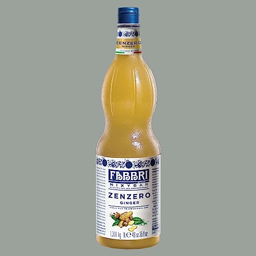 Lucgel Sciroppo Concentrato per Granita Gusto Zenzero Ginger Mixybar Fabbri - 1,3 Kg -