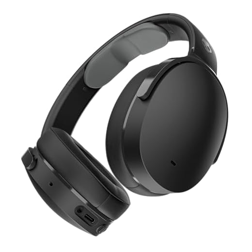 Skullcandy Hesh ANC Bluetooth Wireless Over-Ear Headphones with Mic (Black)