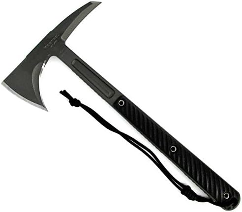 Kestrel Tomahawk Black 3D G-10 Handle Full Tang