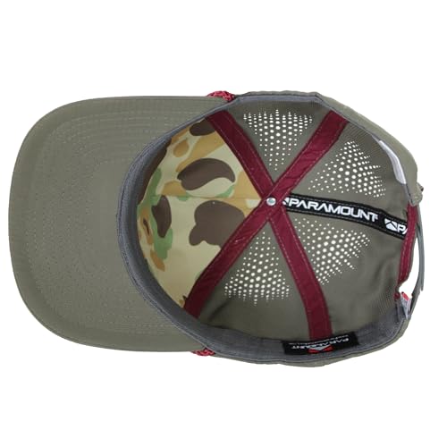 Image of Paramount Outdoors Rooster Trucker Hat Cock of the Walk Performance Stretch Snapback Baseball Cap for Men
