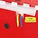 Five Star 6 Pocket Expanding File Organizer, Plastic Expandable File Folders with Pockets and Tab Inserts, Holds 11