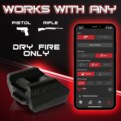 Image of Mantis X2 Shooting Performance System |Dry Fire Training System | Works with Pistol or Rifle | Score & Analyze Every Shot with Free App | Shooting Practice at Home