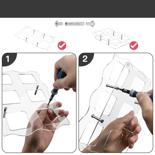 Présentoir à gâteaux pour optimiser l'espace de table et ranger ses parfums