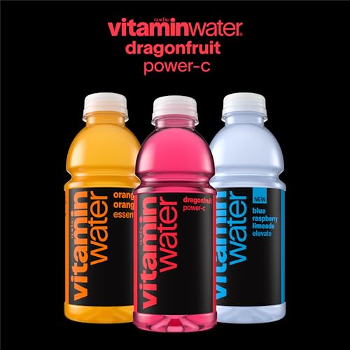 Image of vitaminwater Power-C Dragonfruit, Flavored Water Beverage Bottles, 20 fl oz, 12 Pack