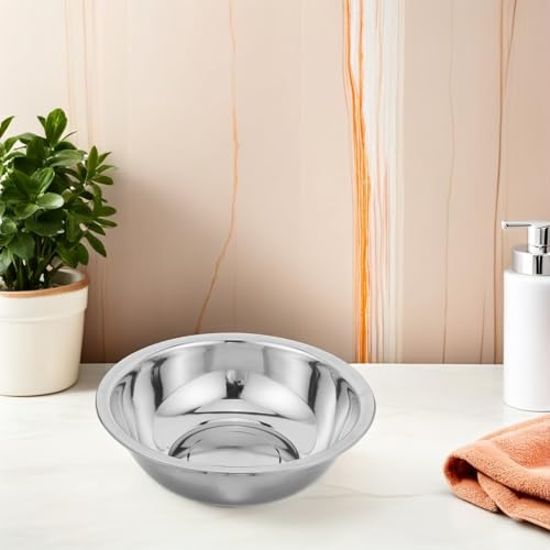 Lavabo para pies de acero inoxidable Beaupretty de 36 cm para remojo 6