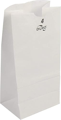 Miniatura 4 de Perfect Stix - Kraft White Bag 6-200 6lb Kraft White Paper Bags - Paquete de 200 unidades, bolsas blancas