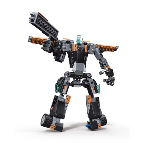Image of 36-in-1 Magic Building Blocks Set | 256+ Pieces | Creative Construction Toy for Kids | Includes Instruction Manual | Ideal for Boys & Girls Ages 6+ | DIY Brick Robot, Jet, Ship Models