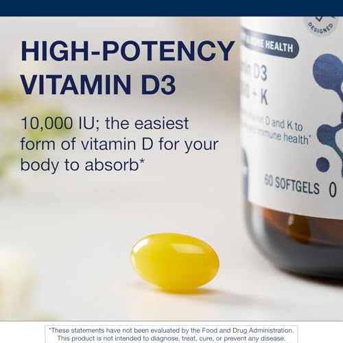 image for Metagenics Vitamin D3 + K - for Artery Health, Immune Support, Bone & 