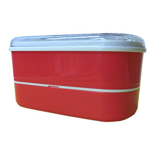 Lunch box 2 étages Mii Comic MMLC62 importée du Japon par Small Planet pour repas nomades