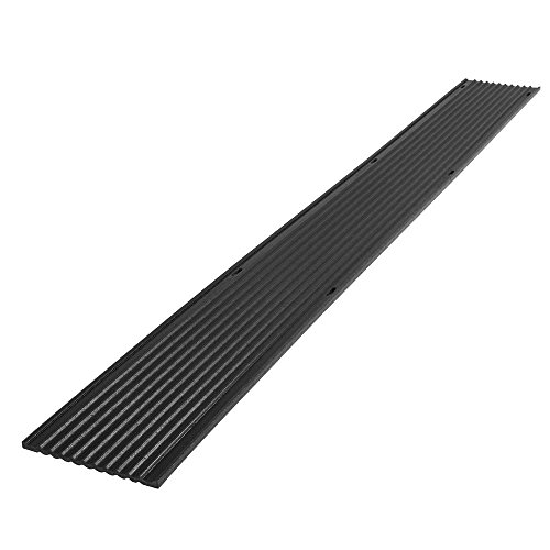 Black Ice 7' 10" L Snowmobile Ski Carbide Glide Protector Guides - 4 Pack #TOP5