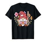 Cute Gnome Mom Floral Mommy Mother’s Day Apparel