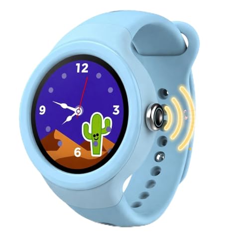 Montre Enfant garçon, Montre educative, Montre Parlante française – Apprendre l’Heure Facilement – Jeux éducatifs – Alarmes routines – Keylearn...