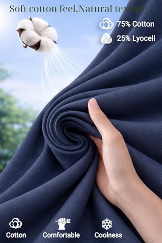 Image of COOFANDY Men's Button Down Short Sleeve Shirt Casual Cotton Summer Beach Wedding Linen Shirts with Pocket