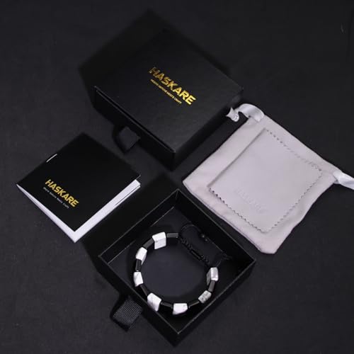 Pulsera de cristales energéticos para hombre HASKARE miniatura 6