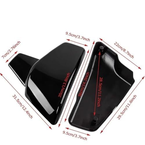 Aileron latéral moto Shadow VLX idéal pour vos longs voyages et virées en custom - 4