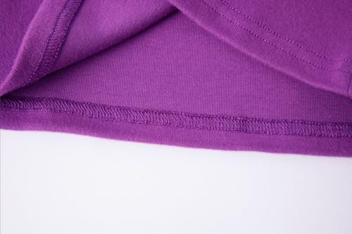 Image of Niyage Toddler Soft Thick Crewneck Tee Tops Girls Comfort Basic Long Sleeve T-Shirt