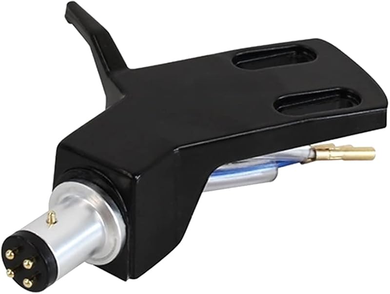 Turntable Headshell Record Turntable Needle Replacement Phono Stylus Cartridges Rack Black, 500361733A1