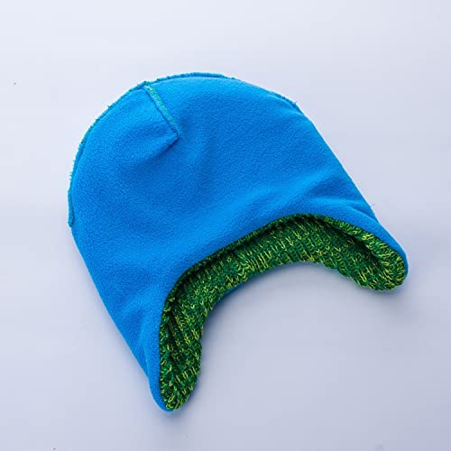 Newfancy Kids Toddler Winter Hat Earflap Knit Warm Beanie Fleece Lined Hat for Baby Boys Girls4