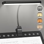 28 LED Musique Stand Light, 1/2/4 Pack Clip sur les lumières de piano, Caring pour les yeux & Blocage de la lumière bleue, USB-C Remboursable, 4 Couleur x 3 Luminosité, Parfait pour Musicien, Piano, Clavier, Orchestra