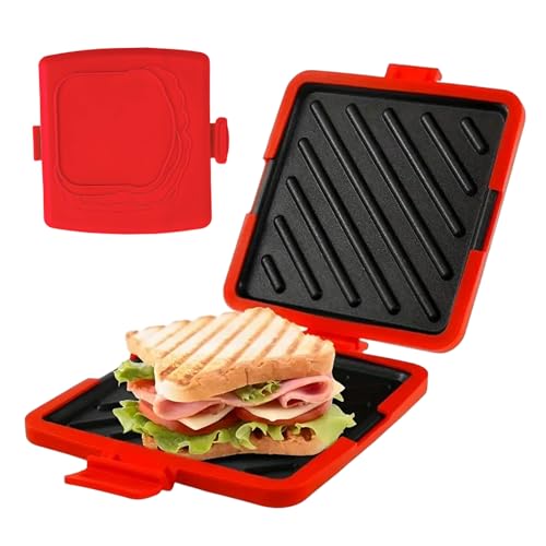 Machine à sandwichs pour micro-ondes et grille-pain avec étui silicone - 7