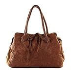 Staubbeutel Caterina Lucchi Schultertasche Leder 38 cm