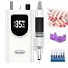 Delanie Electric Nail Drill Professional 35000 RPM Rechargeable Portable E-File for Nail Tech, White