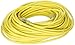 US Wire and Cable 12/3 Gauge x 100-Foot Lighted Heavy Duty General Purpose Extension Cord – 12/3 Gauge, Yellow, Kink-Resistant, Heavy Duty, Power Indicator Light, SJTW, Made in USA