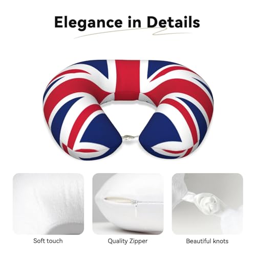 Almohada de cuello con funda suave y soporte miniatura 4