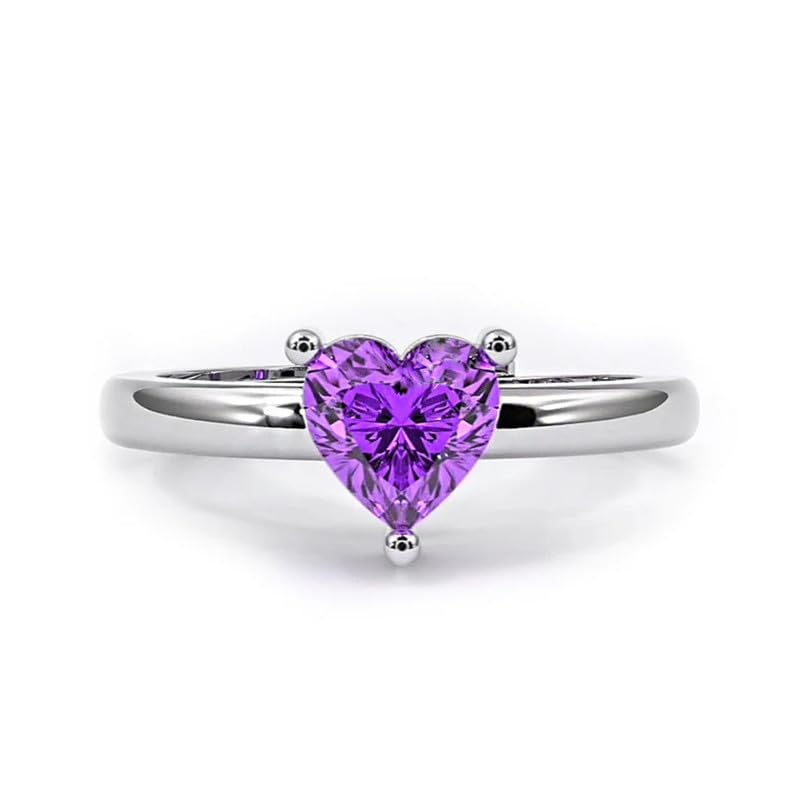 Image of Zarkan 925 Hallmark sterling silver Heart Ring