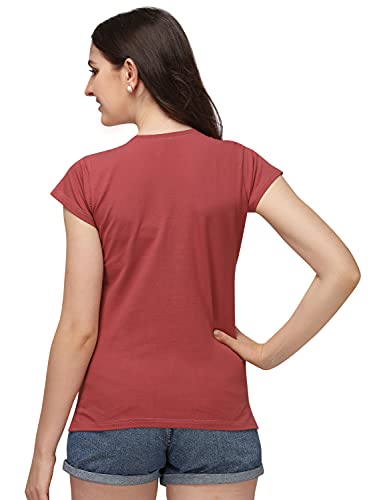 Image of DHRUVI TRENDZ Women Tops | T Shirt for Women | Tops for Jeans for Women | Western Tops for Women Stylish | T-Shirt for Women