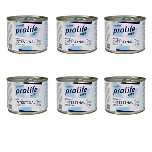 SCATOLETTE DIET DOG WET INTESTINAL SENSITIVE PROLIFE. 200GR - CONFEZIONE RISPARMIO 6X200GR