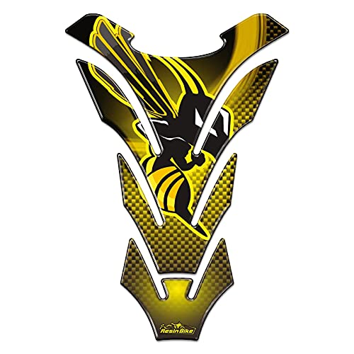 Resin Bike Autocollant Moto Compatibles avec Honda CB 250F-600F-500 Hornet CB 750-1000. Protection Grip de Réservoir Moto Contre Les Chocs et Les Éraflures....