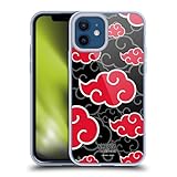 Head Case Designs Officially Licensed Naruto Shippuden Akatsuki Iconic Gel Case [Military Grade Protection] Compatible with Apple iPhone 12 / iPhone 12 Pro and Compatible with MagSafe