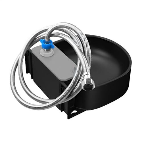 Dispensador Automático De Mascotas – Bebedero Grande para Exteriores para Perros, Cuenco De Agua Autorrecargable para Ganado | Dispensador Ecológico De Fuente De Agua para Mascotas, De Riego D