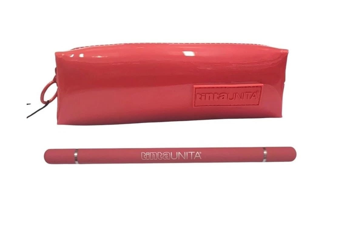 Tinta Unita Astuccio Baulotto In Silicone Biscotto Con Pins Click Staccabili + Omaggio 5 Pins (1 Pezzo Random) - Portapenne Morbido E Personalizzabile