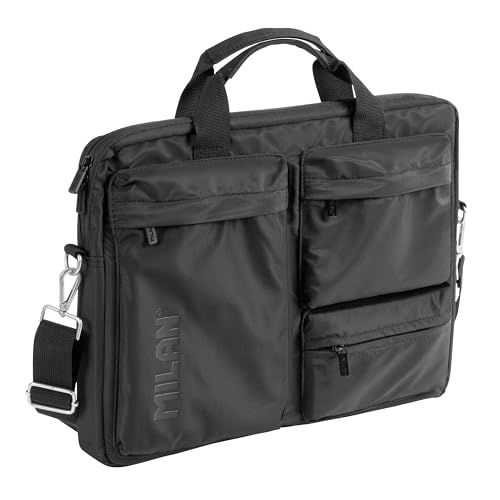 MILAN® Maletín para portátil colección Shadow, negro