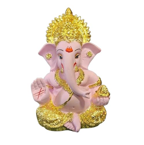Figurine Ganesh en résine D-16 | Idée cadeau spirituel et bien-être 8cm