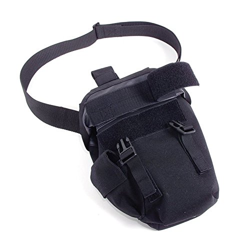 Portamáscaras antigás Blackhawk Omega Elite en color negro para táctica militar