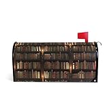 CPYang Éducatif Bibliothèque Boîte aux Lettres magnétique pour Maison, Jardin, Cour, décoration 20.8 x 18 inch Multicolore