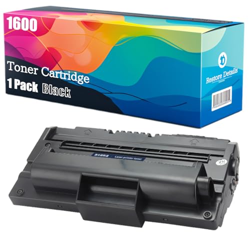 High Yield 1600 593-10044 K4671 Toner Cartridge Compatible for Dell 1600 1600n Printer, Unleash High-Definition Printing, Achieving 3000 Pages(Black)