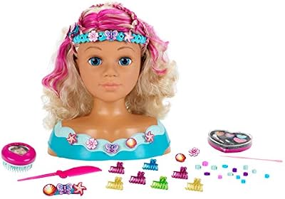 Theo Klein 5398 Princess Coralie Mariella, Cabeza para maquillar y peinar, Grande