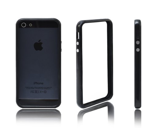 Xcessor Classic Bumper Case for Apple iPhone SE / 5S / 5 (Black)