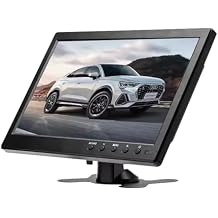 10.1 HD Monitor for Mini TV & Car Video Player & Computer Display TFT LCD Color Screen for Car Backup Camera & Home Security System Built in Speaker Support BNC/AVI/VGA/HDMI