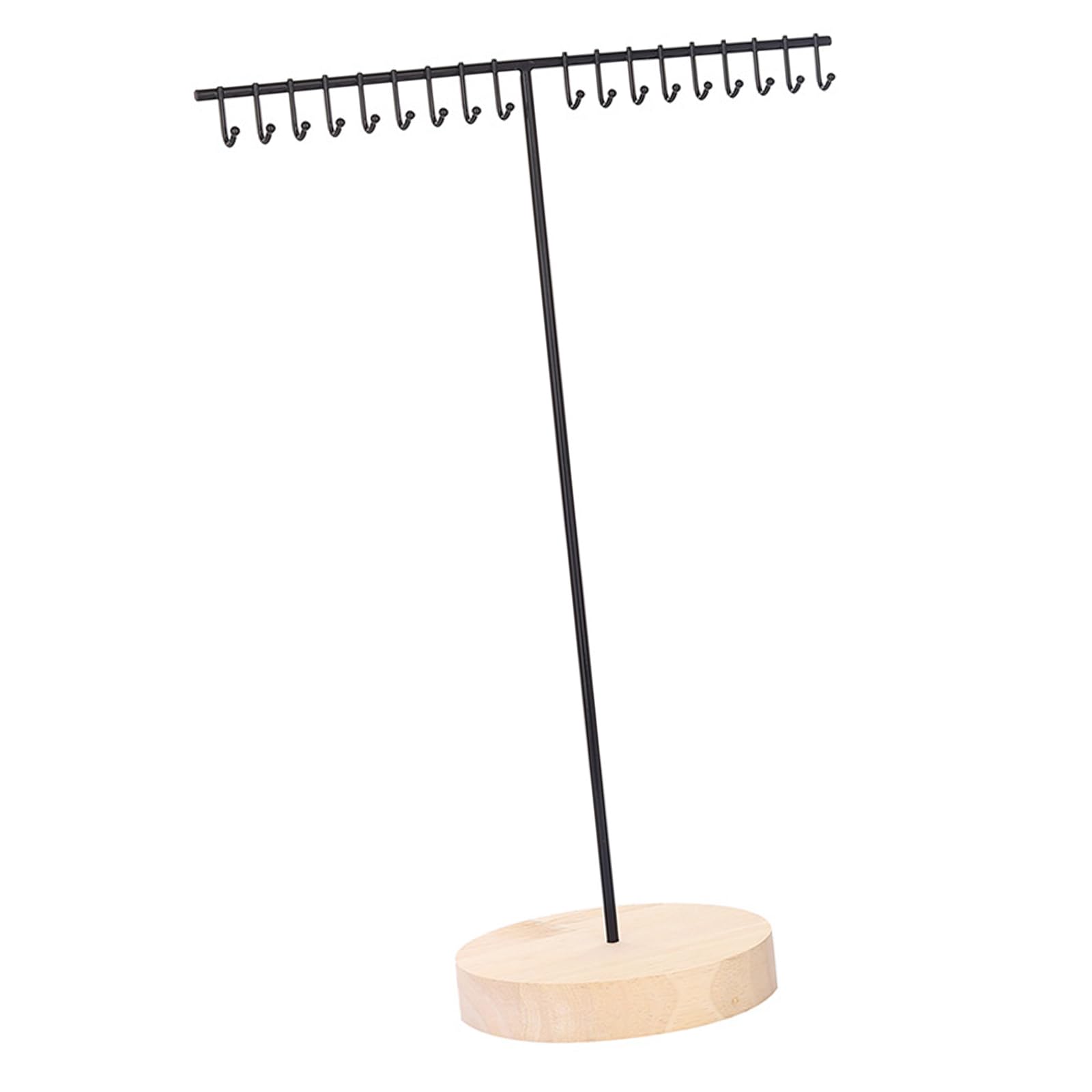YWLUUOO Iron Crafted Necklace Stand Iron Craft Necklace Stand Efficient Jewelry Storage and Presentation Holder Rack Sturdy Jewelry Display Shelves