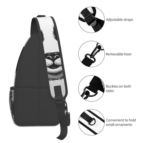 Mochila pequeña tipo canguro para senderismo unisex miniatura 4