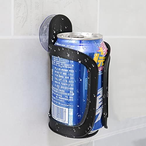 Shower Beer Holder, Desk Cup Holder, Versatile Beverage Can Holder, Shower Drink Holder, Suction Cup Holder for A Wall of Shower Bathroom Kitchen